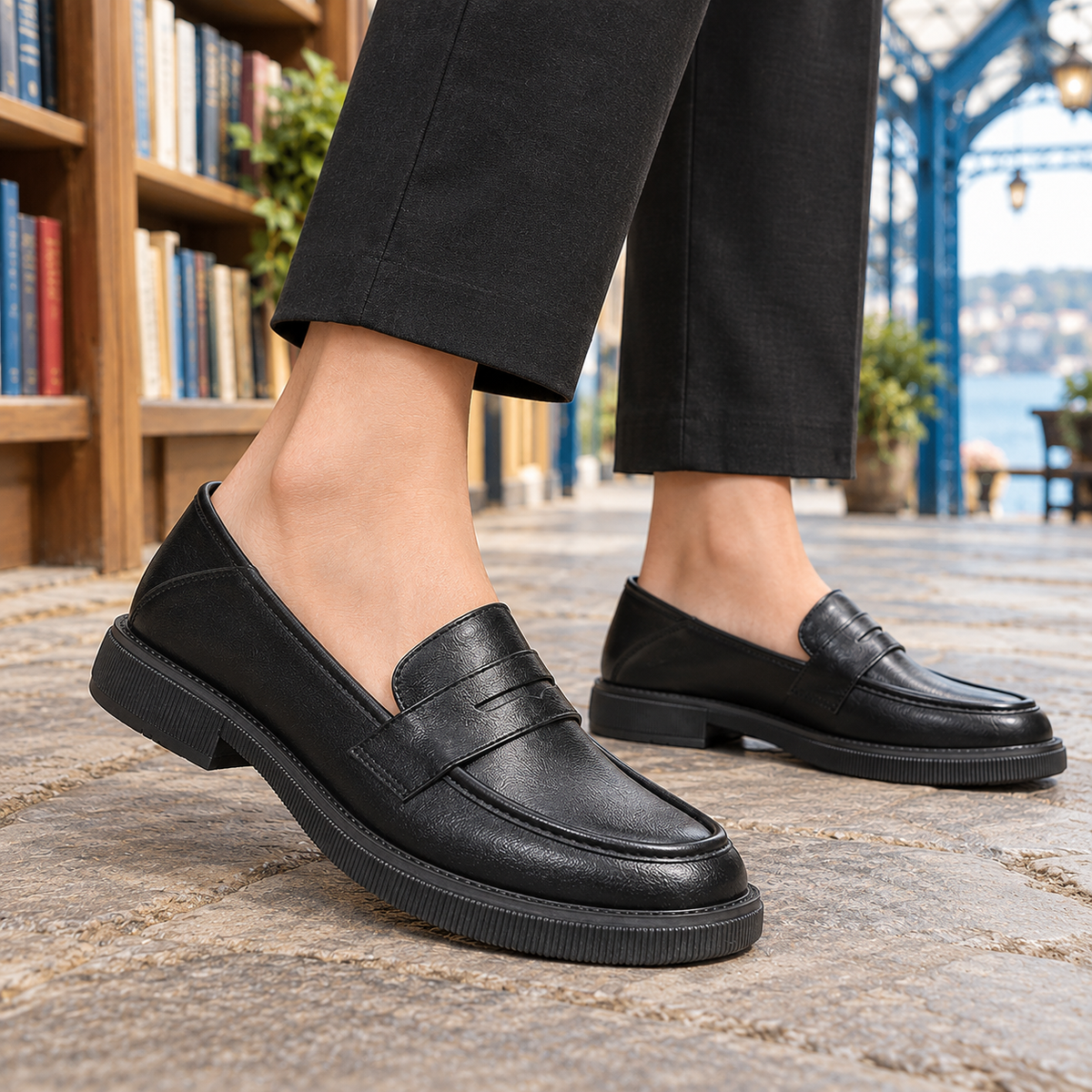 Taormina Penny Loafers - Lead Product Detail