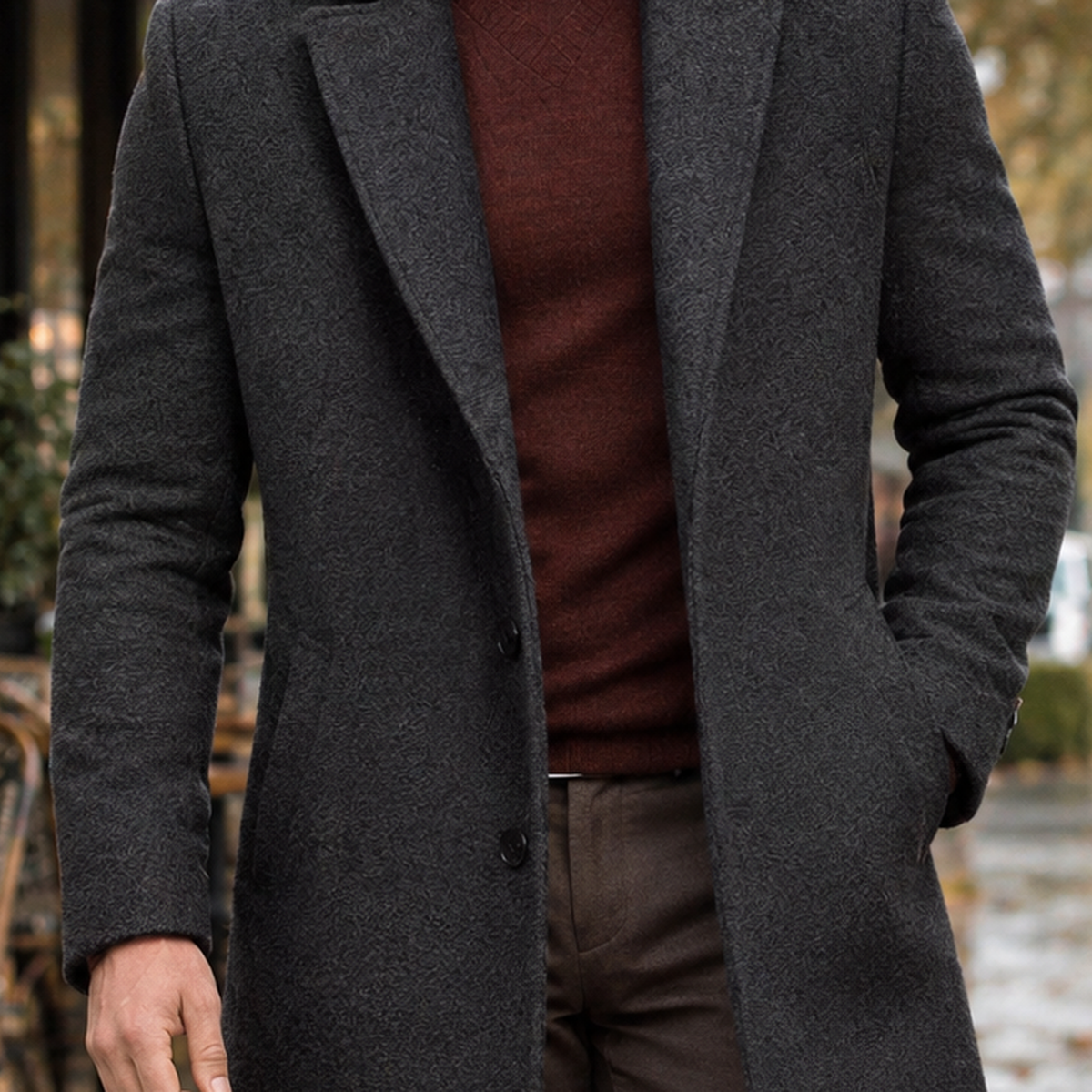 Colm Tailored Overcoat - Lead Product Detail