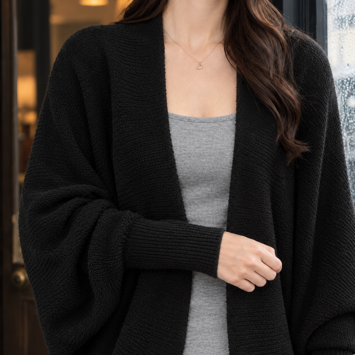 Freya-Kate Relaxed Cardigan - Lead Product Detail