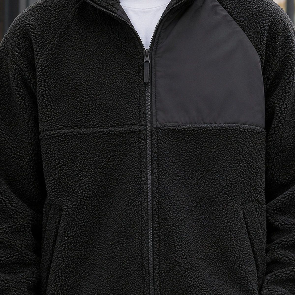 Colin Fleece Jacket - Lead Product Detail