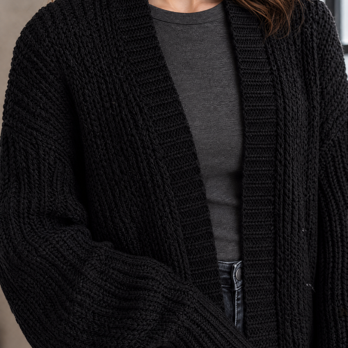 Diana Chunky Cardigan - Lead Product Detail