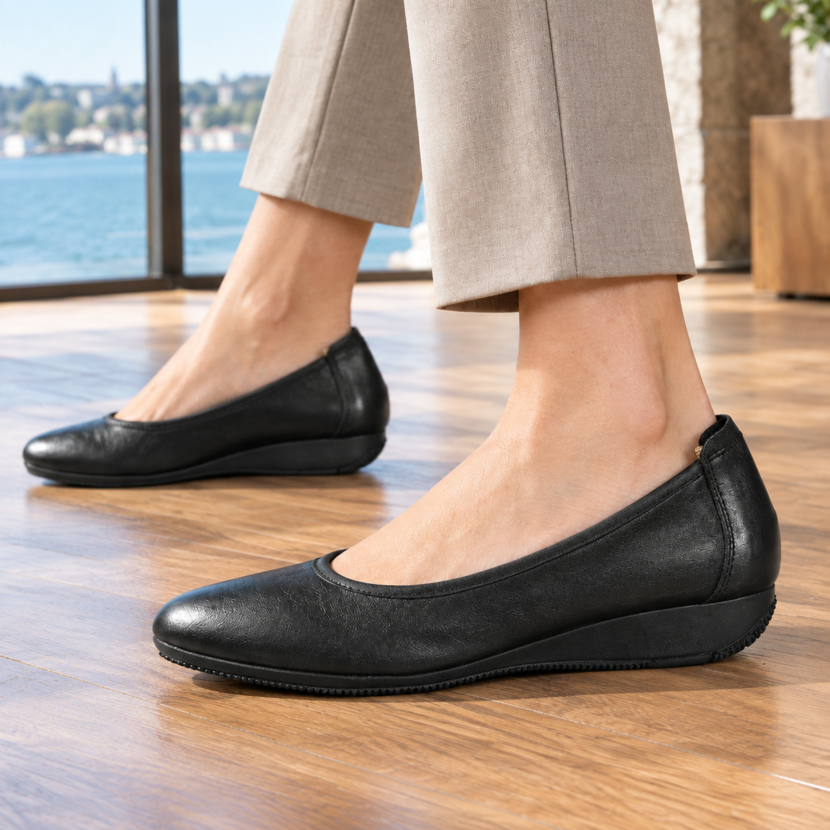 Sanremo Leather Pumps - Lead Product Detail