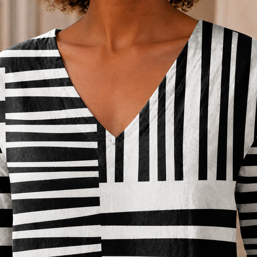 Ada-Rose V-Neck Blouse - Lead Product Detail