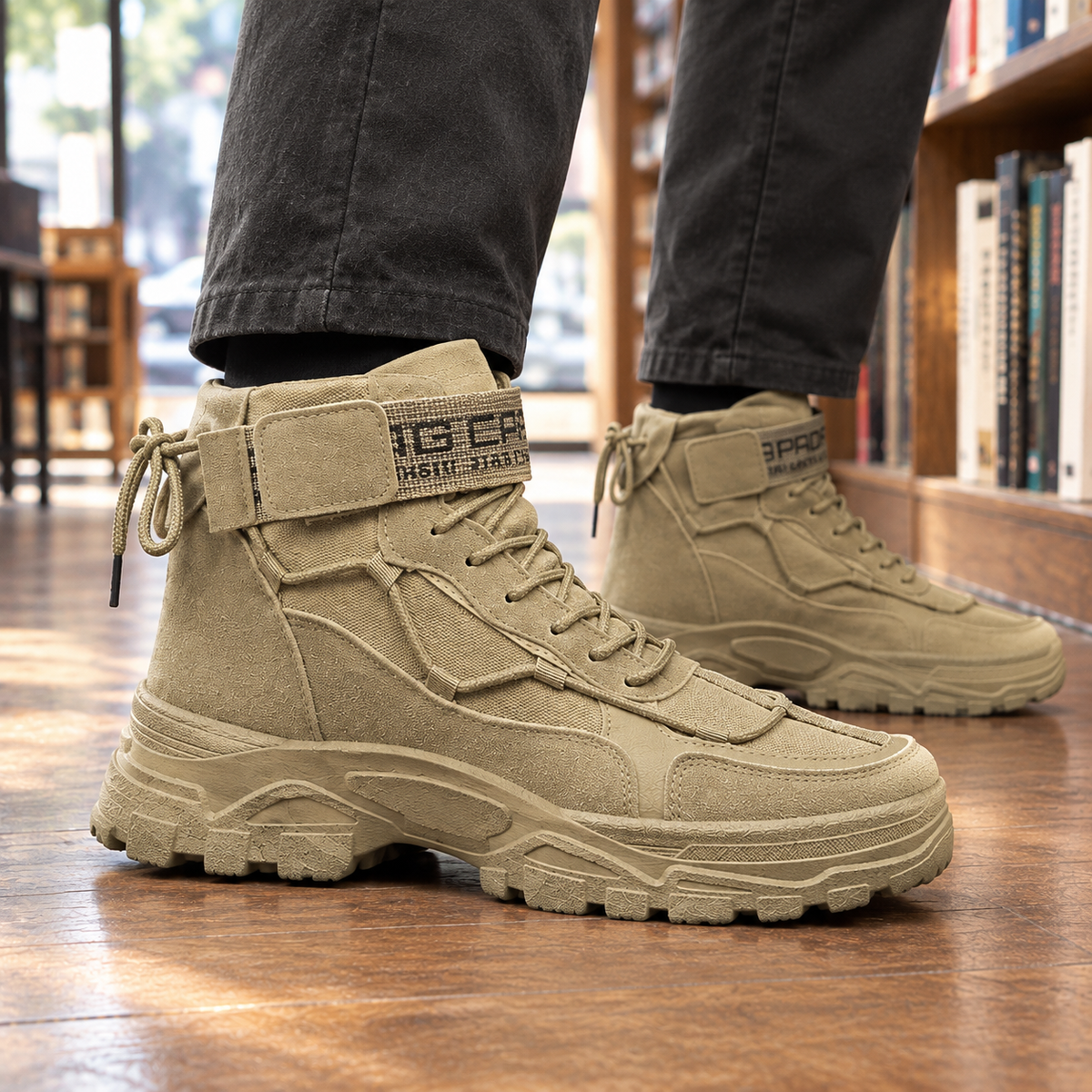 Marostica Suede Boots - Lead Product Detail