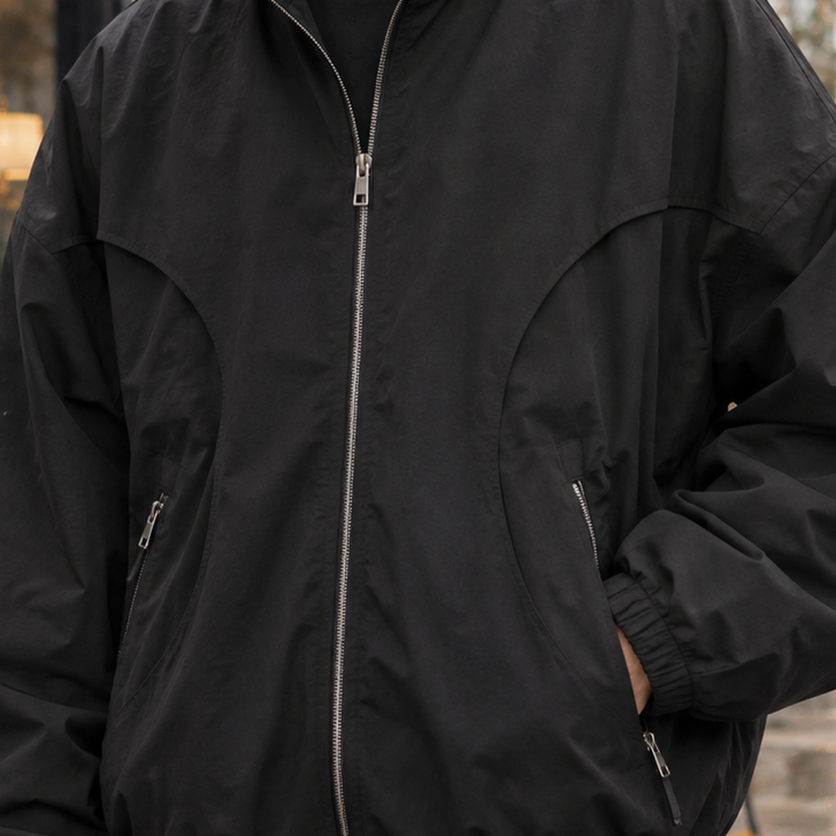 Lambert Batwing Jacket - Lead Product Detail