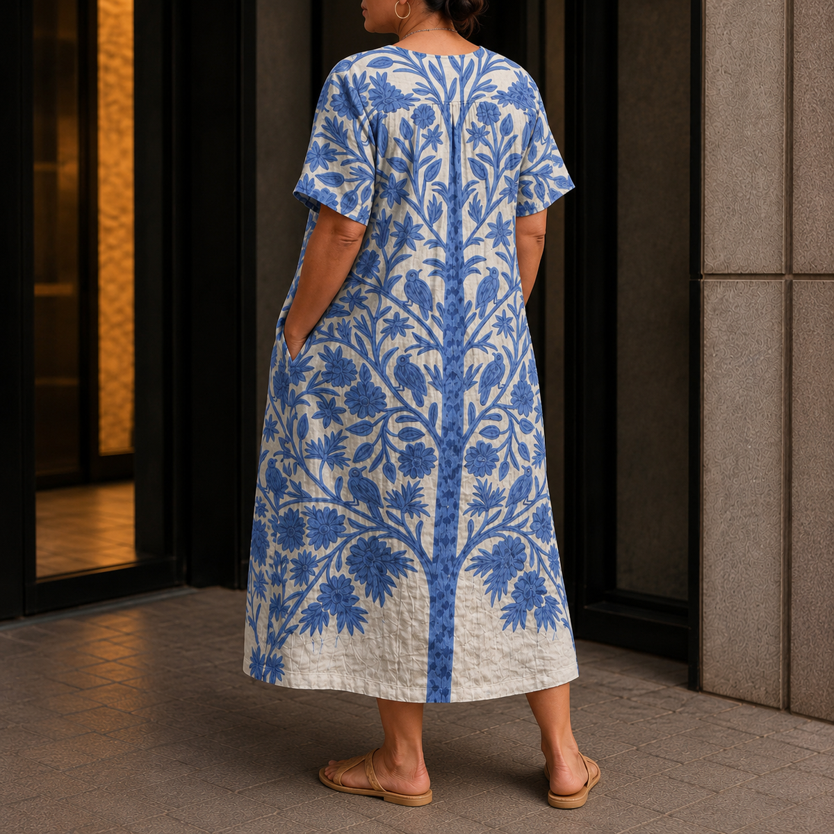 Junia Floral Maxi Dress - Lead Alternate View