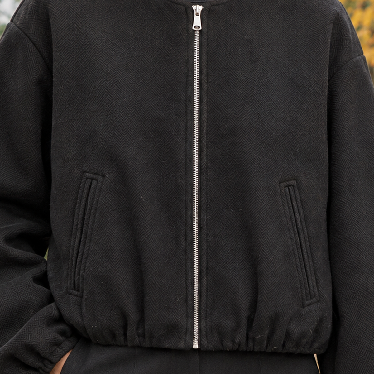 Florentine-Jane Balloon Sleeve Jacket - Lead Product Detail