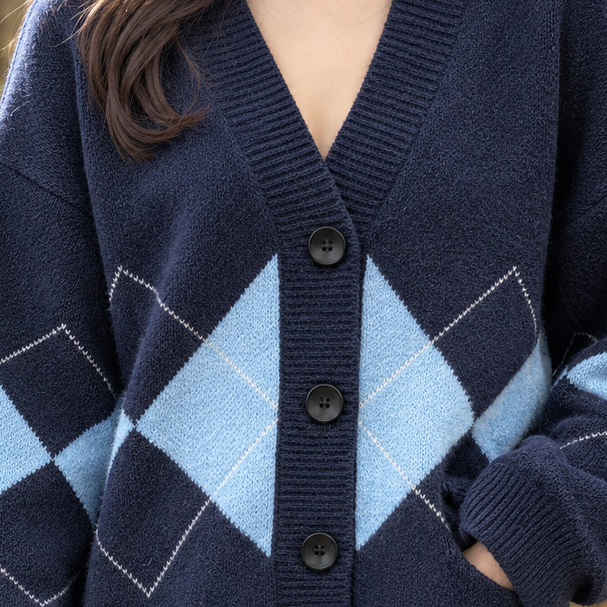 Annalise-June Argyle Cardigan - Lead Product Detail