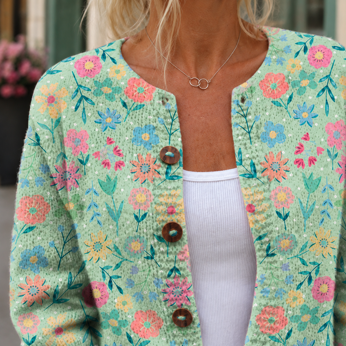 Petra-Mae Floral Cardigan - Lead Product Detail