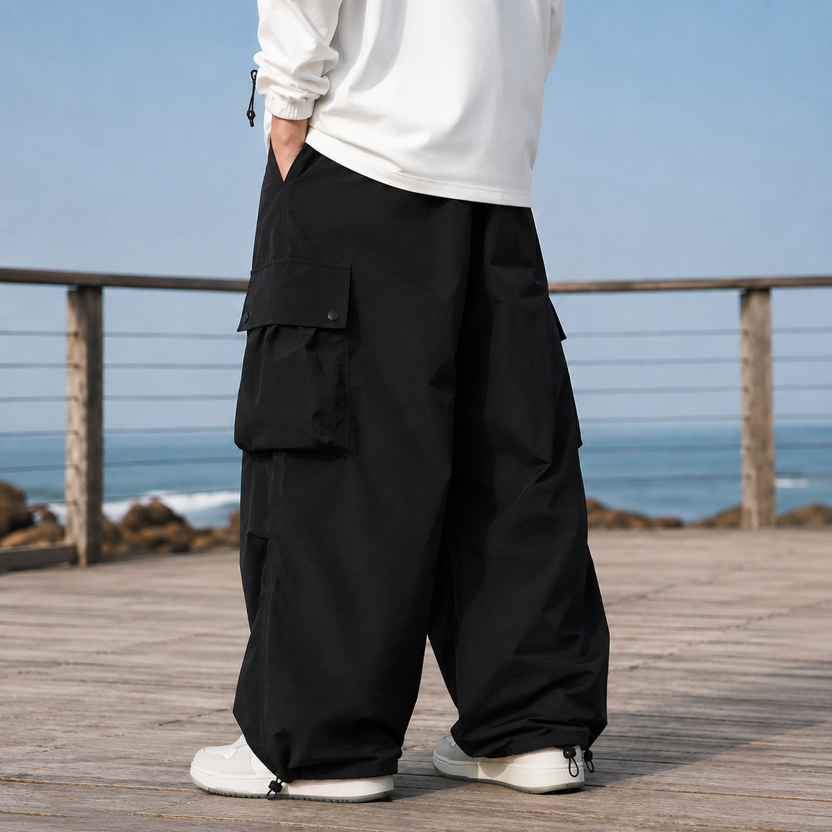 Ramsey Baggy Pants - Lead Alternate View