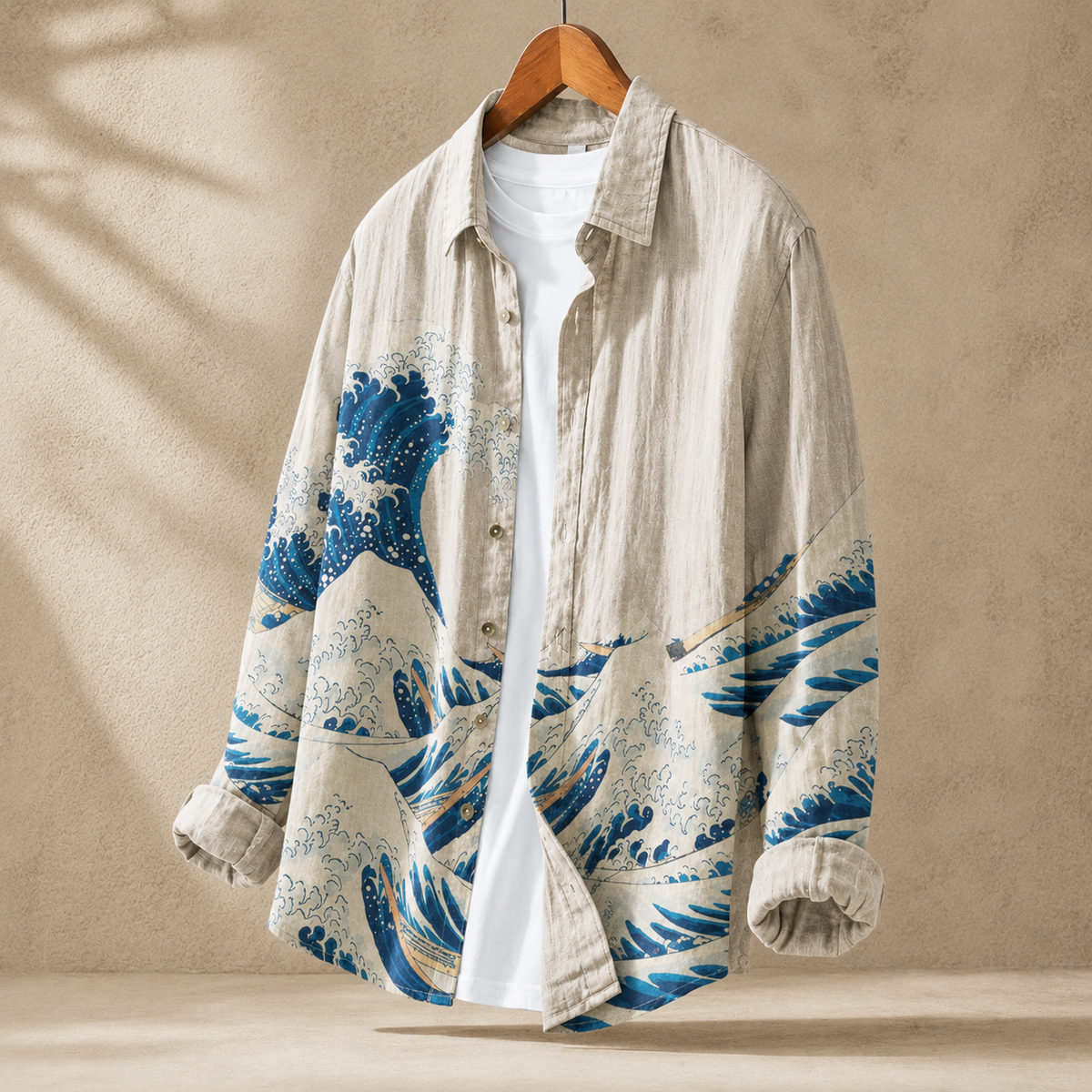 Wyatt Printed Shirt - Lead Alternate View