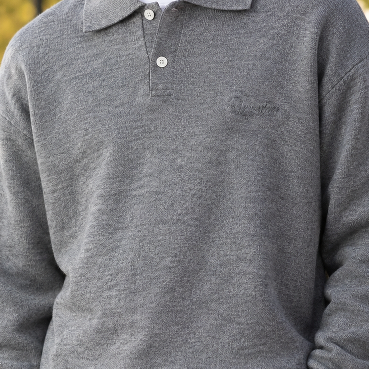 Rafferty Polo Sweater - Lead Product Detail