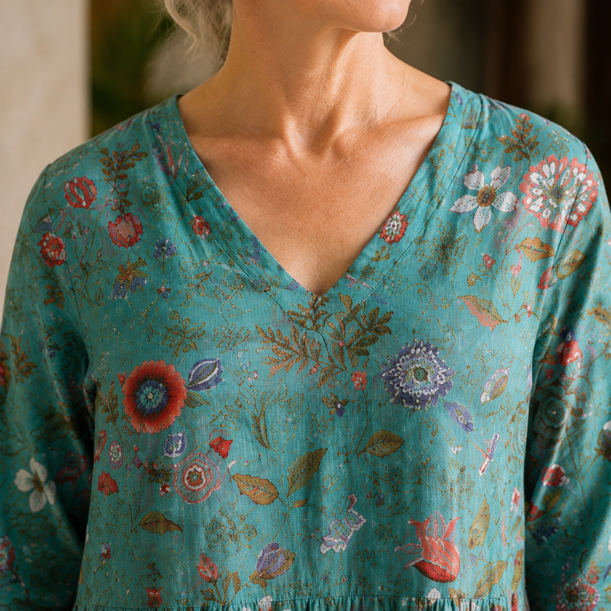 Josephine Floral Maxi Dress - Lead Product Detail