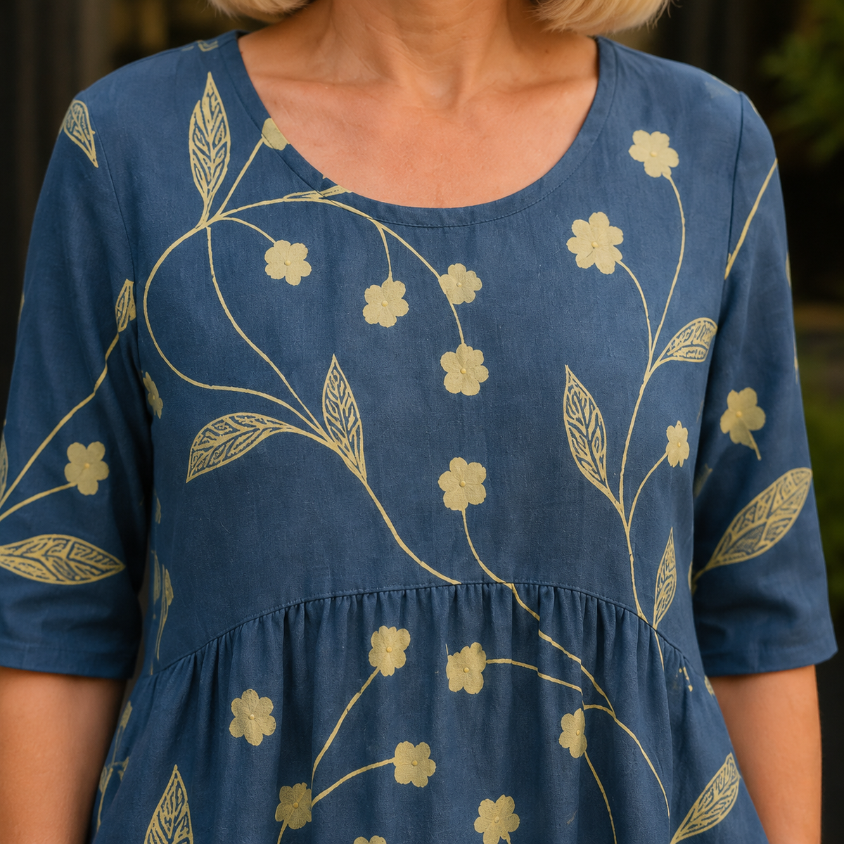 Seraphina Empire Midi Dress - Lead Product Detail