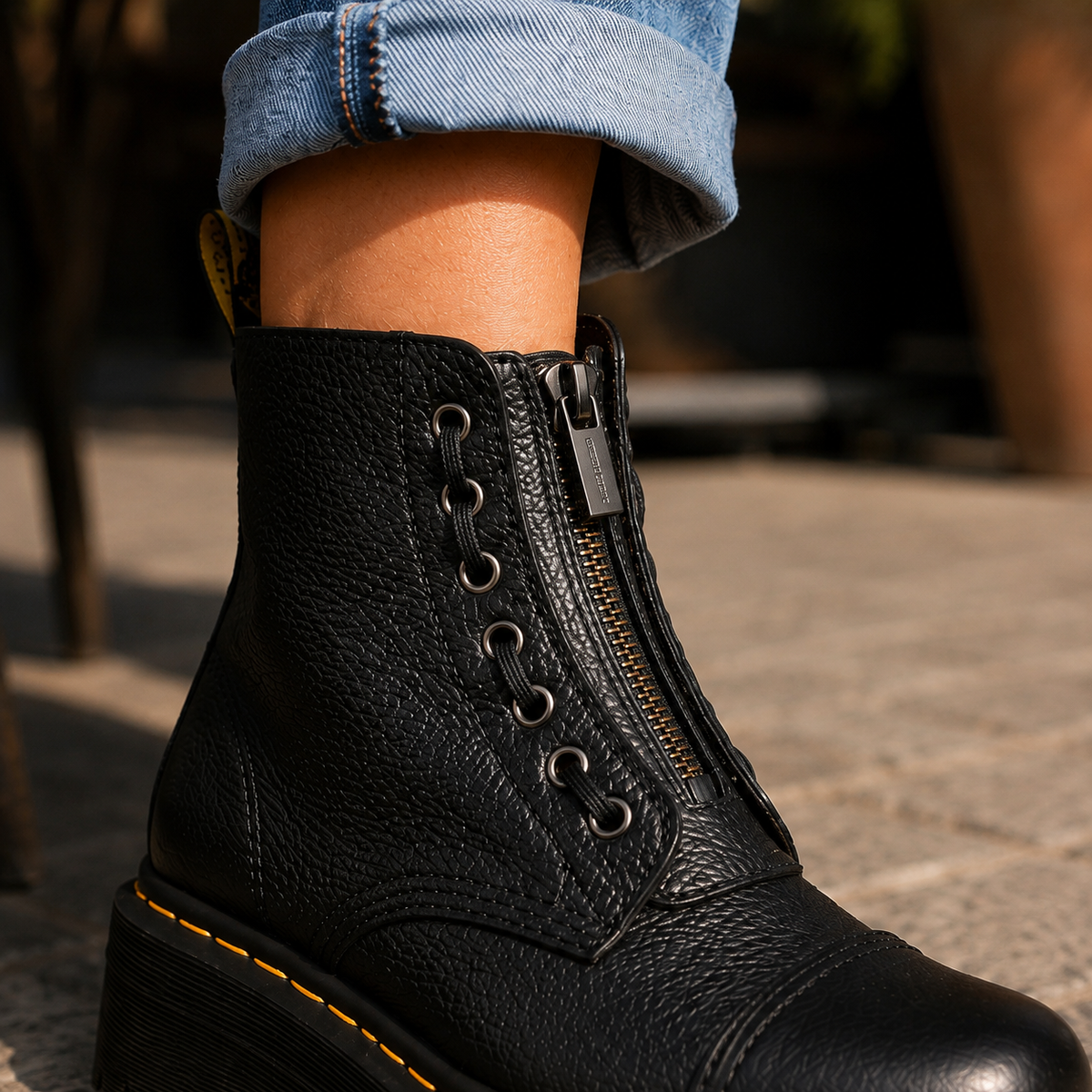 Bartoli Platform Boots - Lead Product Detail