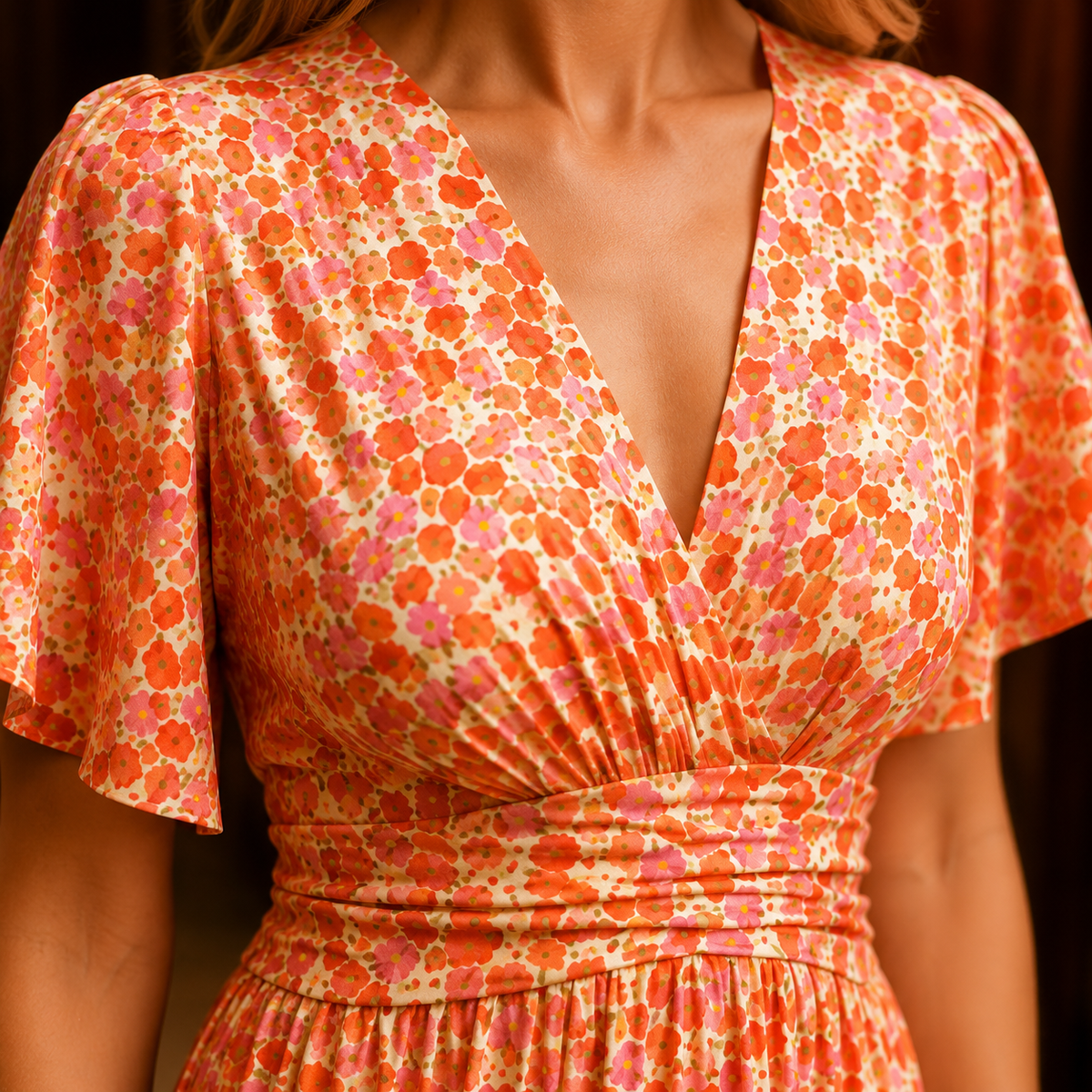Cleo Floral Maxi Dress - Lead Product Detail