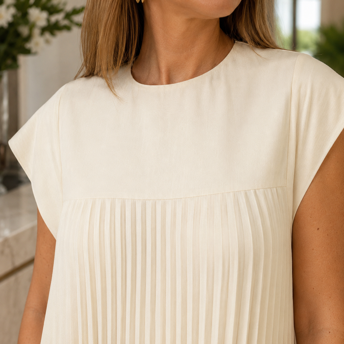Willa Pleated Maxi Dress - Lead Product Detail