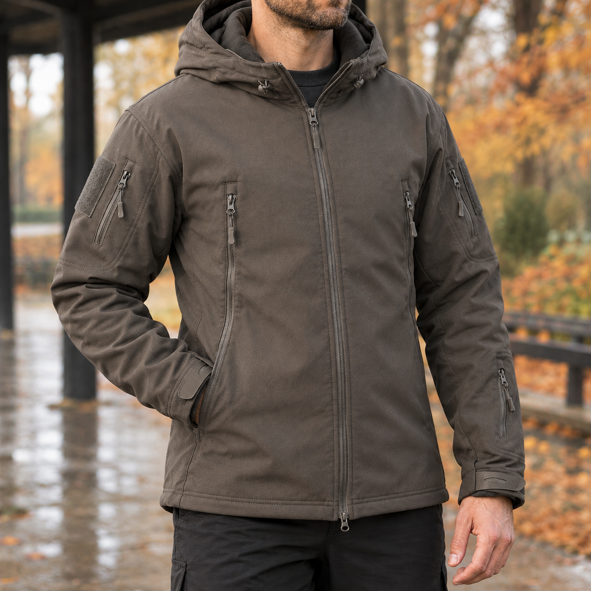 Montgomery Utility Jacket - Gray
