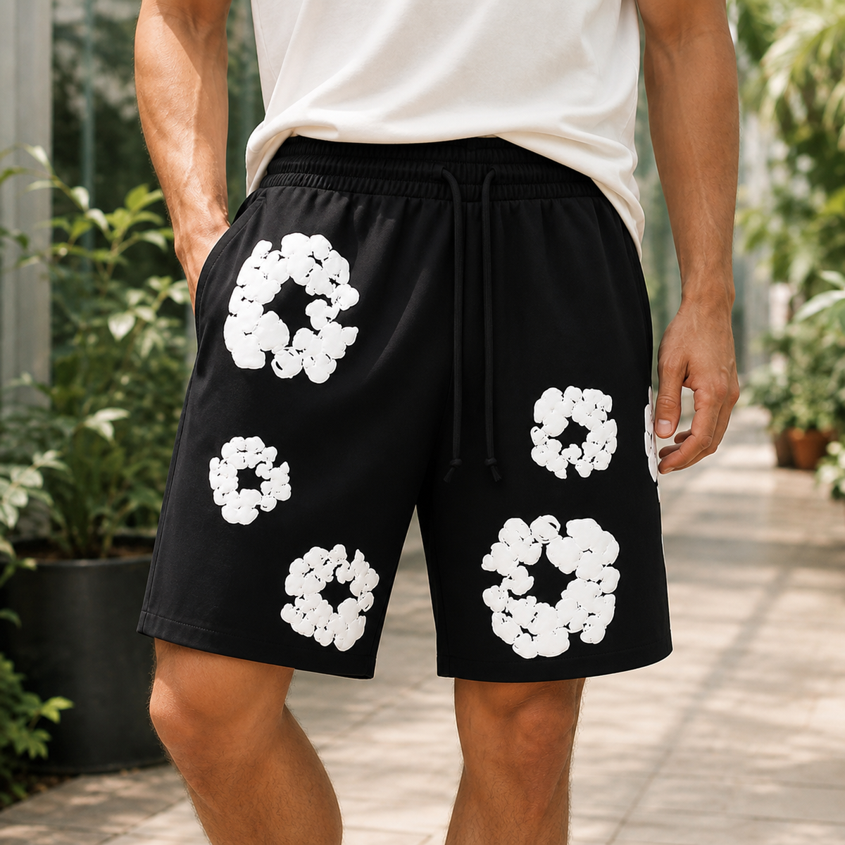 Stellan Relaxed Shorts - Black