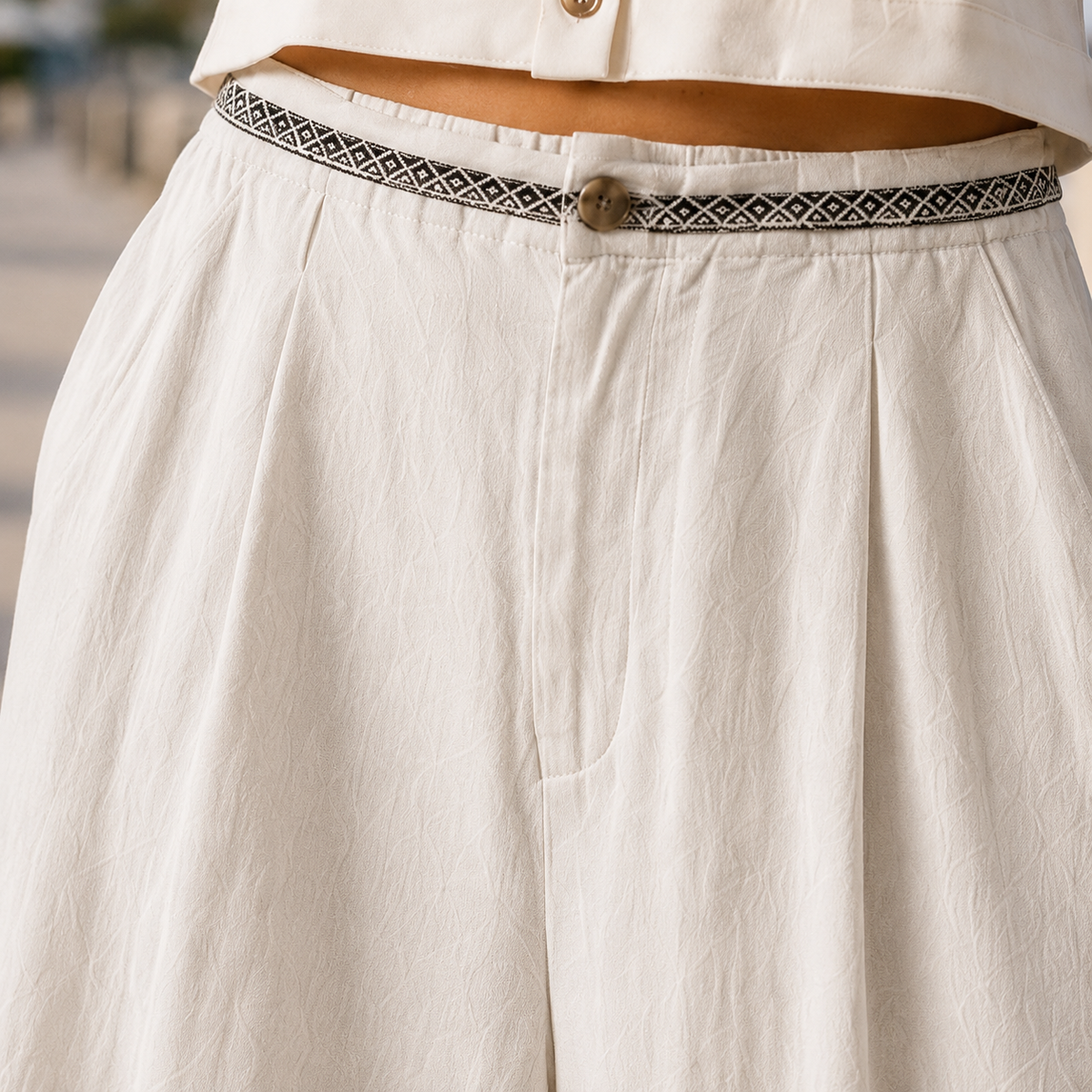 Stella Linen Pants - Lead Product Detail