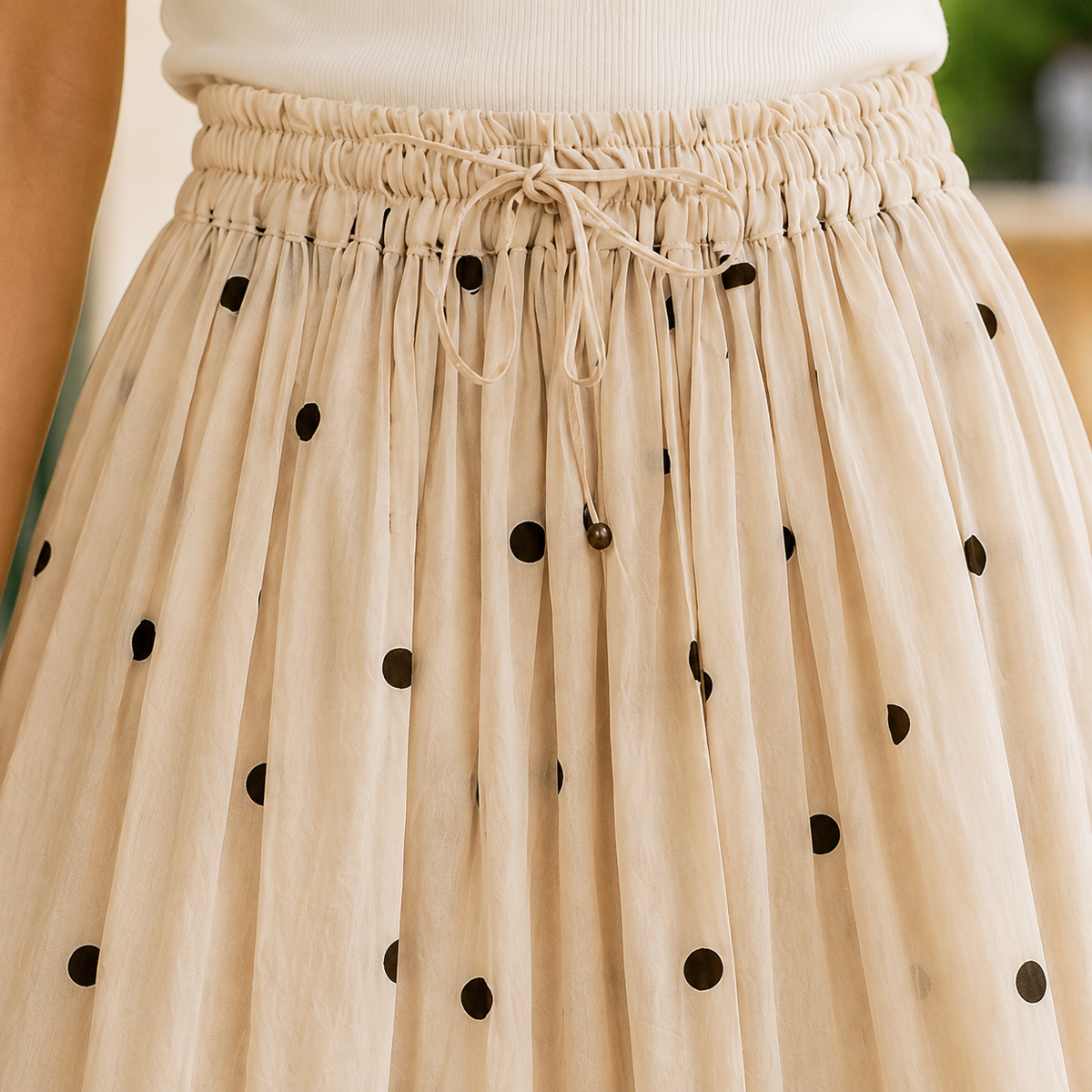 Anais Polka Dot Skirt - Lead Product Detail