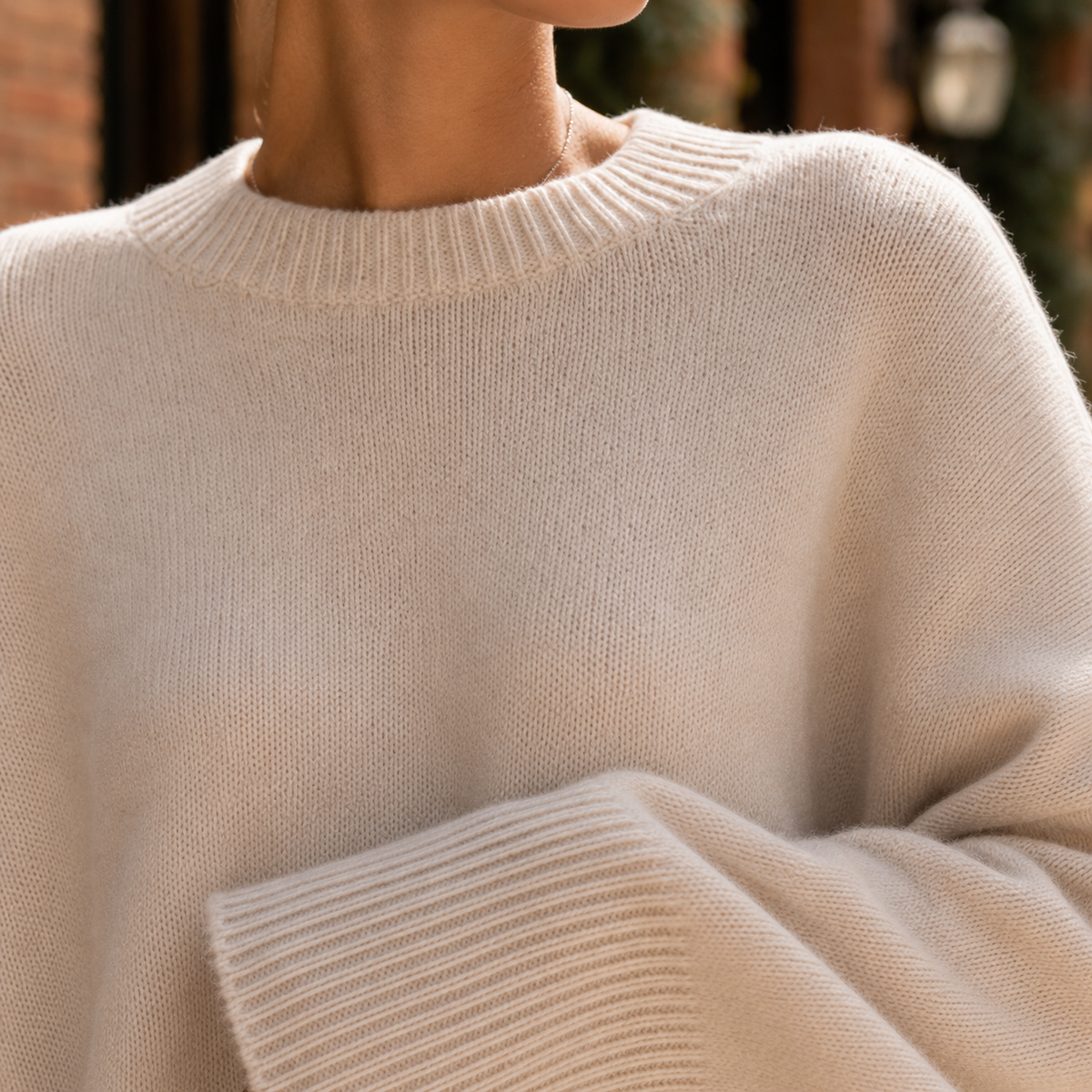 Liliana Poncho Sweater - Lead Product Detail