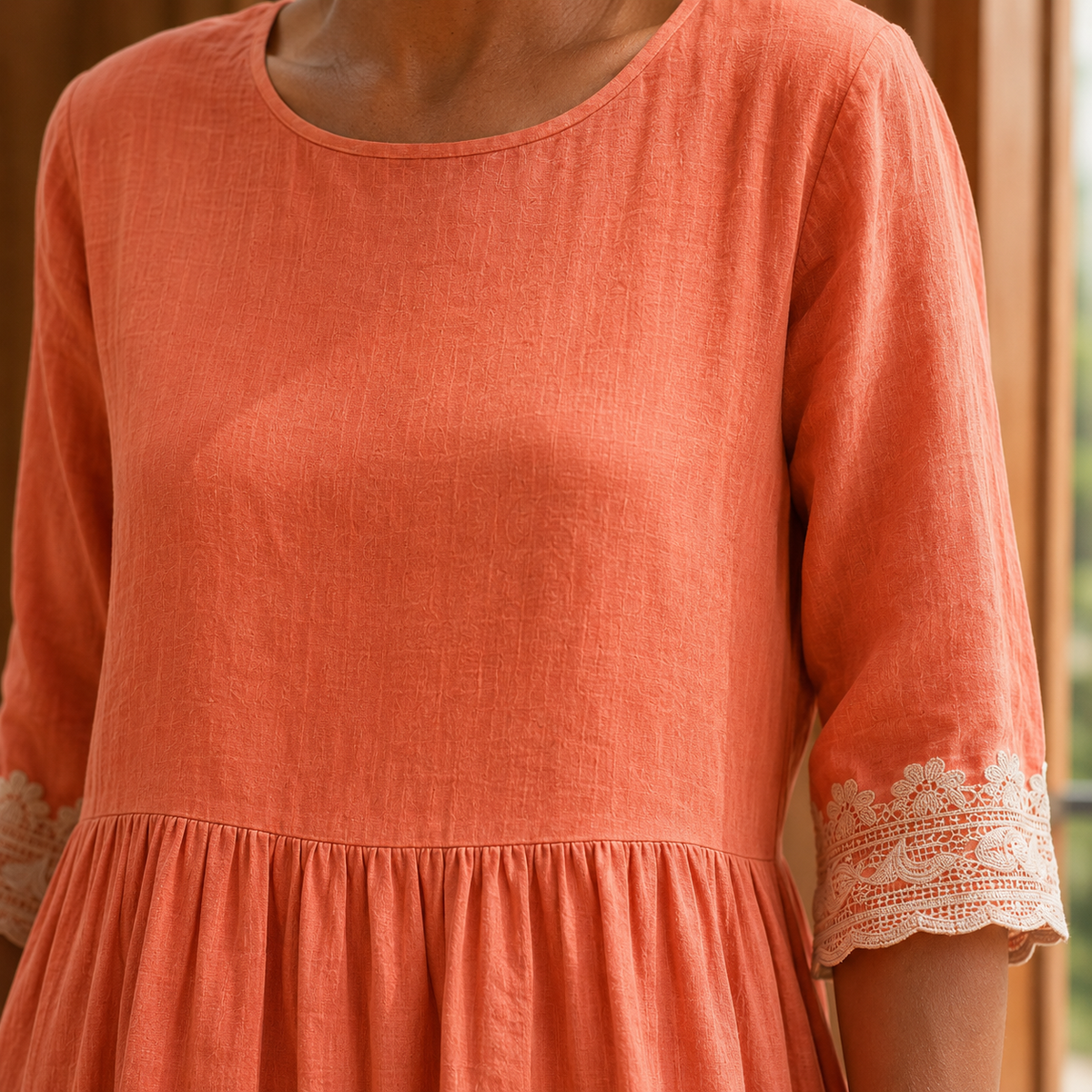 Fleur Embroidered Midi Dress - Lead Product Detail