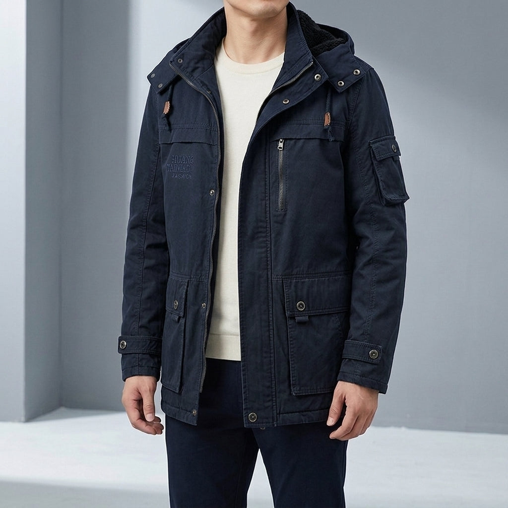 Sullivan Utility Jacket - Navy Blue