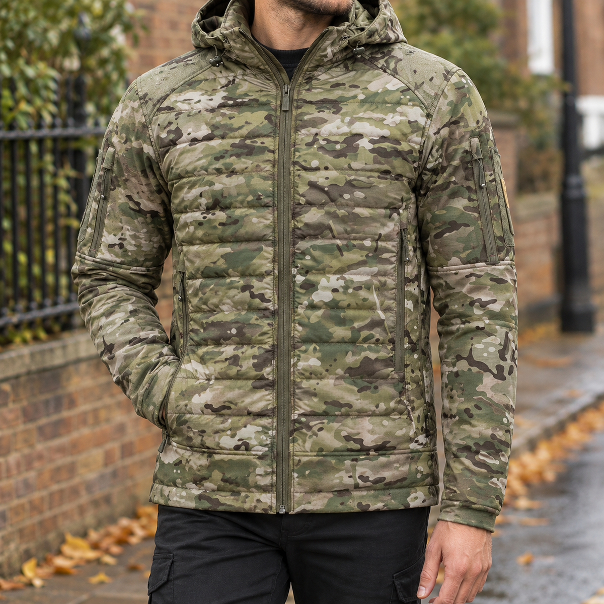 Benjamin Hybrid Jacket - Camo