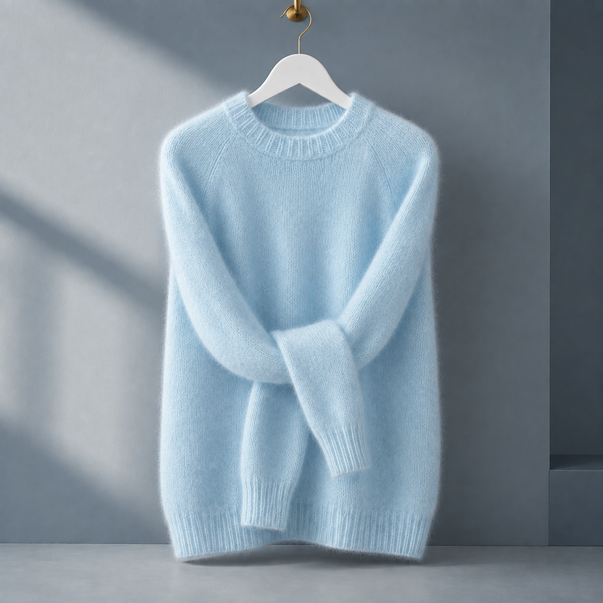 Tabitha-Jade Brushed Sweater - Dream Blue