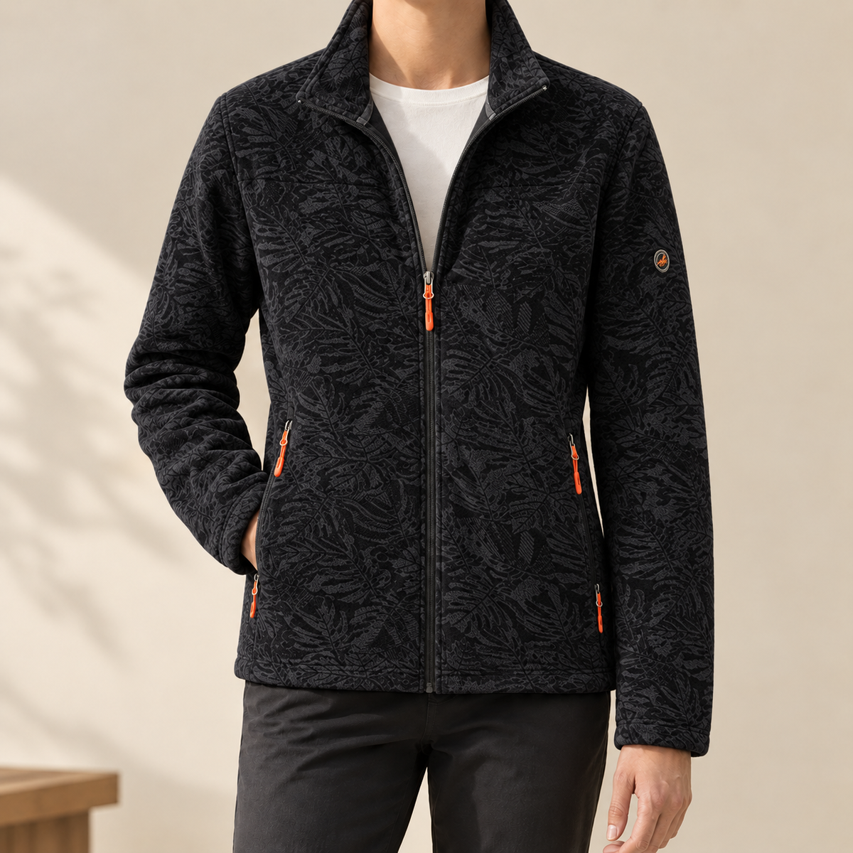 Alderic Cashmere Jacket - Black
