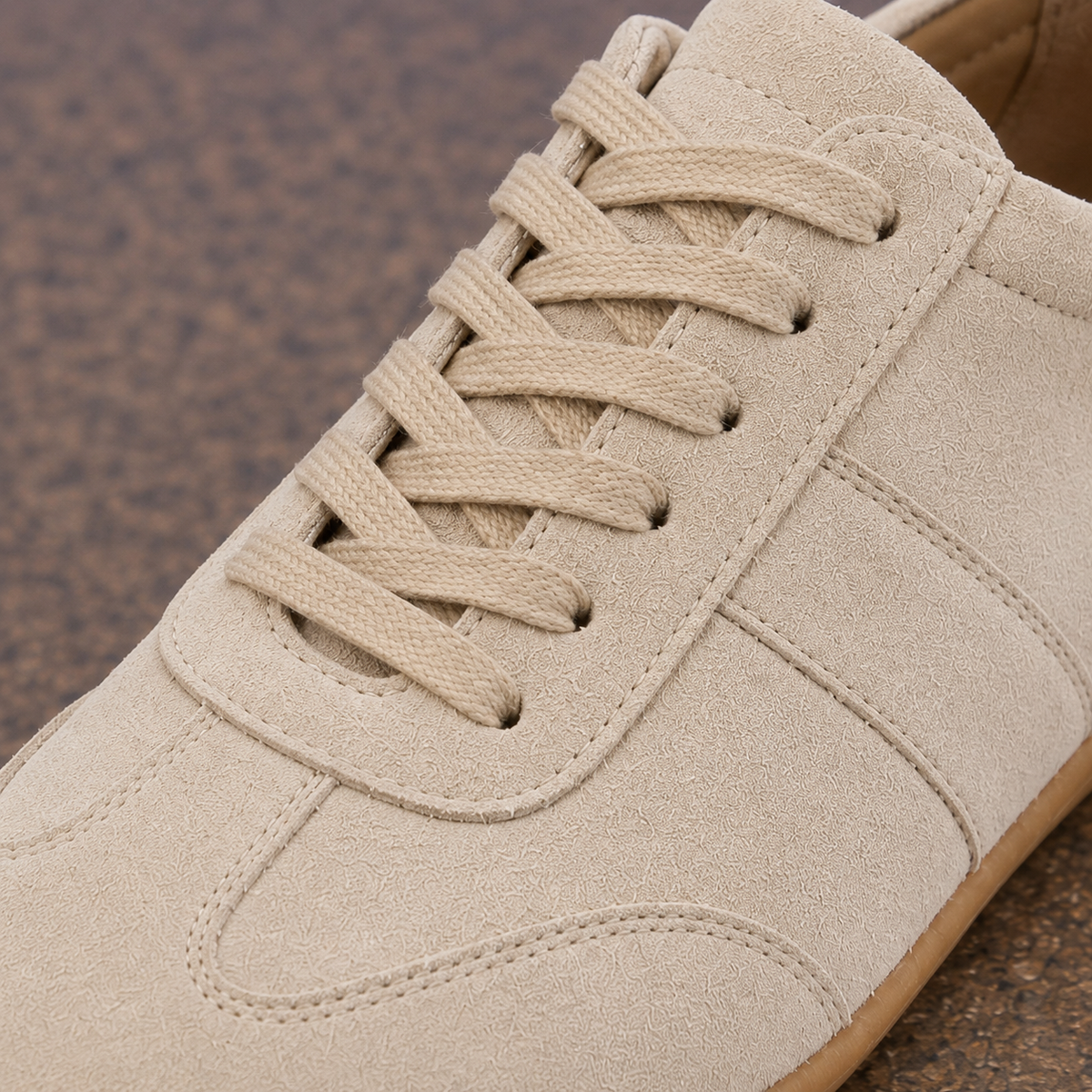 Roma Suede Sneakers - Lead Product Detail