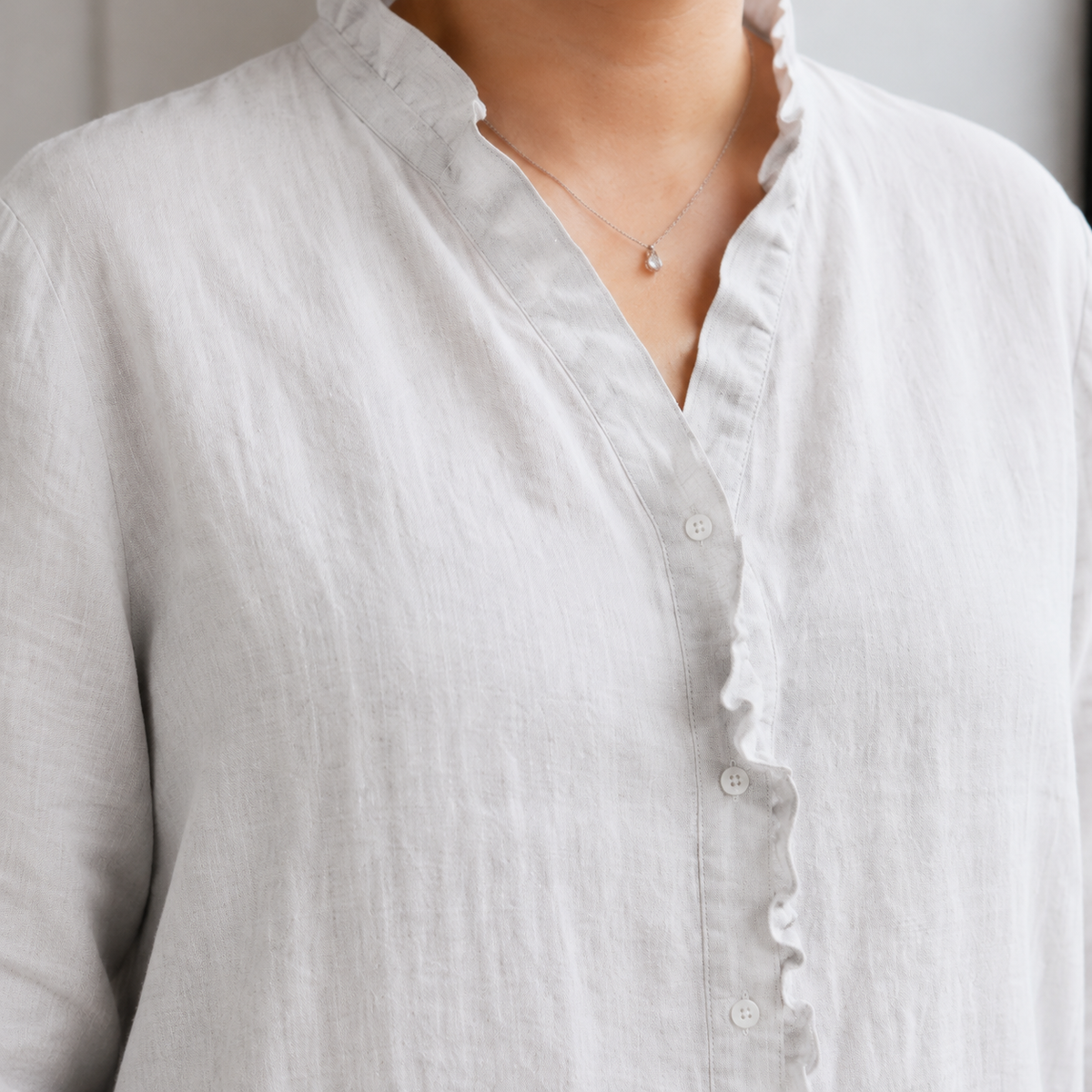 Eden Ruffle Blouse - Lead Product Detail