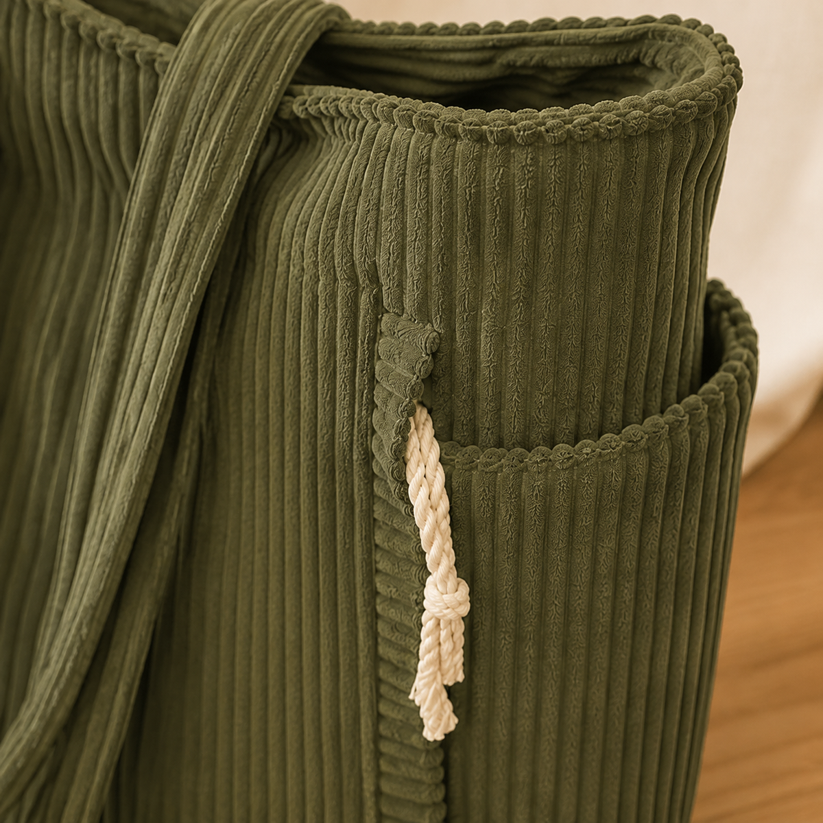 Rovelli Ribbed Tote - Lead Product Detail