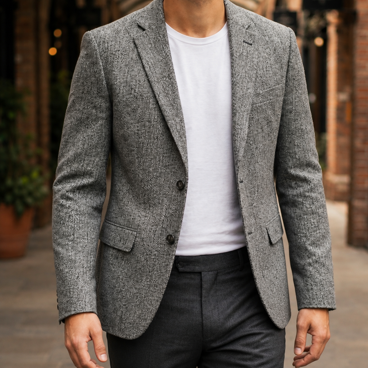 Oliver Notch Lapel Blazer - Lead Product Detail