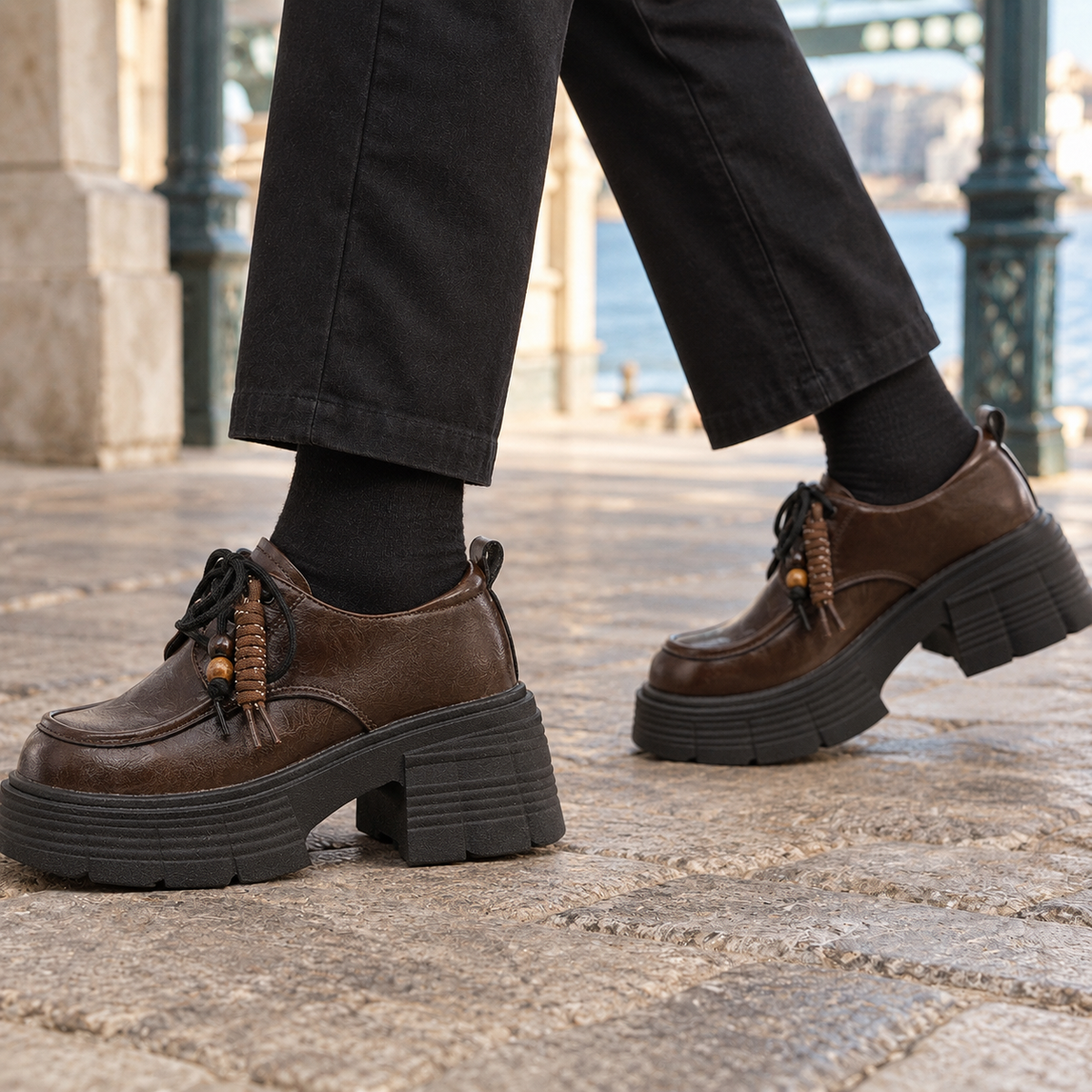 Gaeta Platform Derbies - Brown