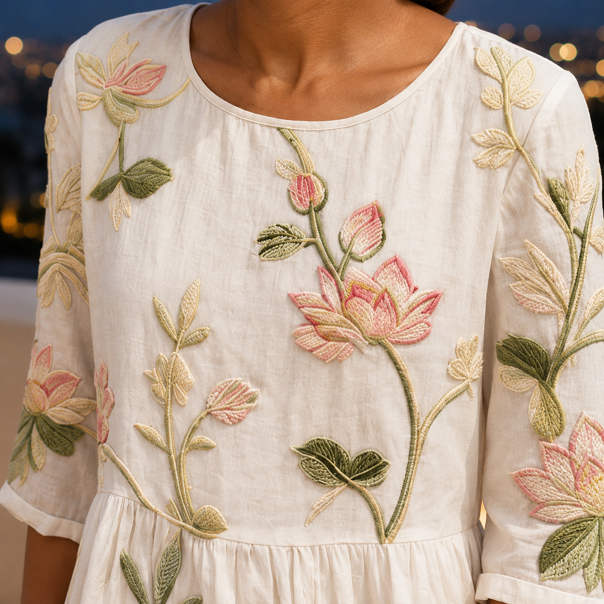Willa Floral Midi Dress - Lead Product Detail