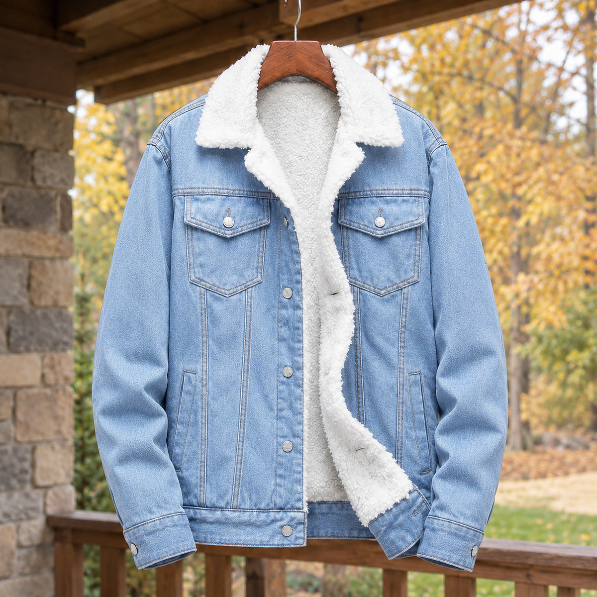 Hendrik Denim Jacket - Denim Light Blue