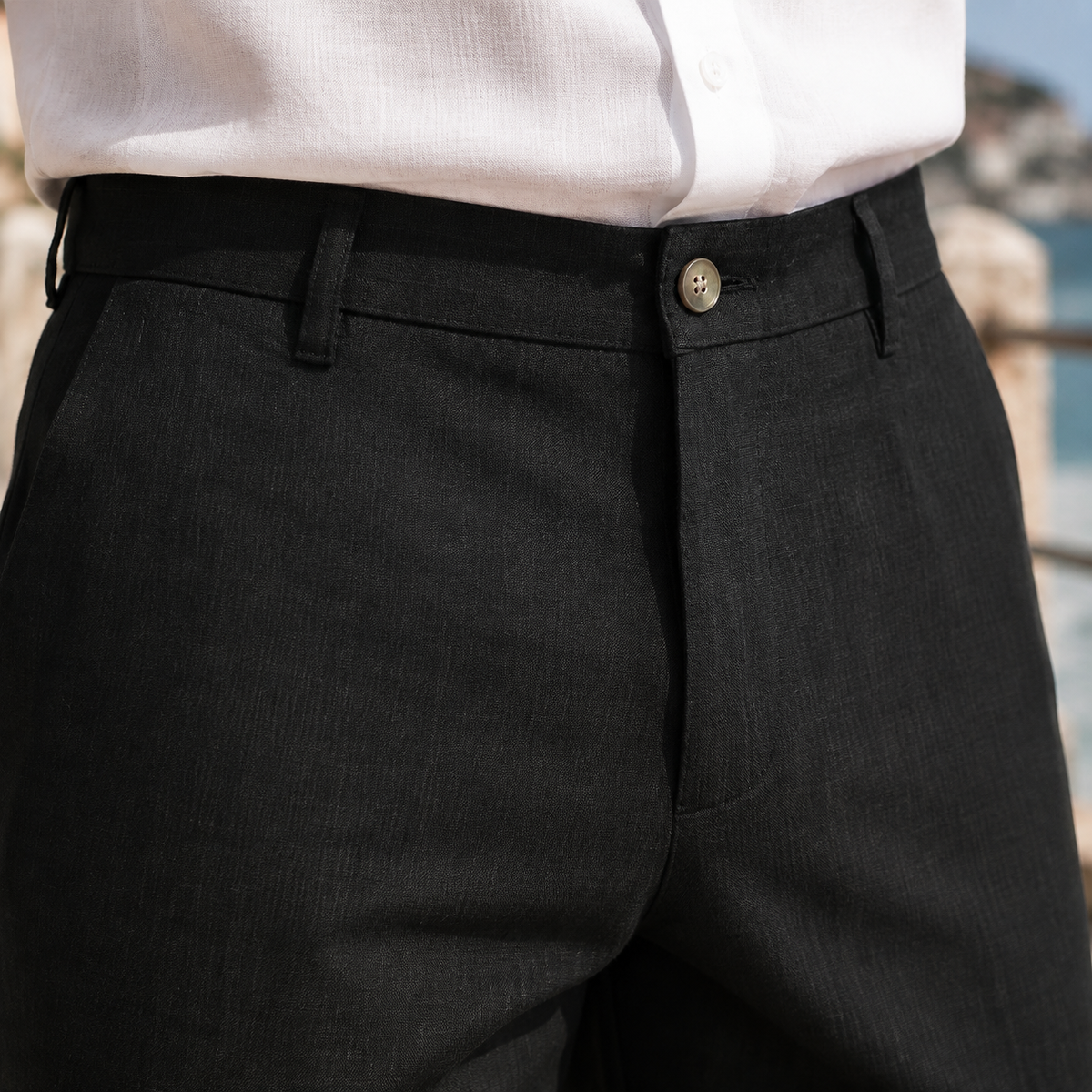 Carter Tailored Shorts - Lead Product Detail