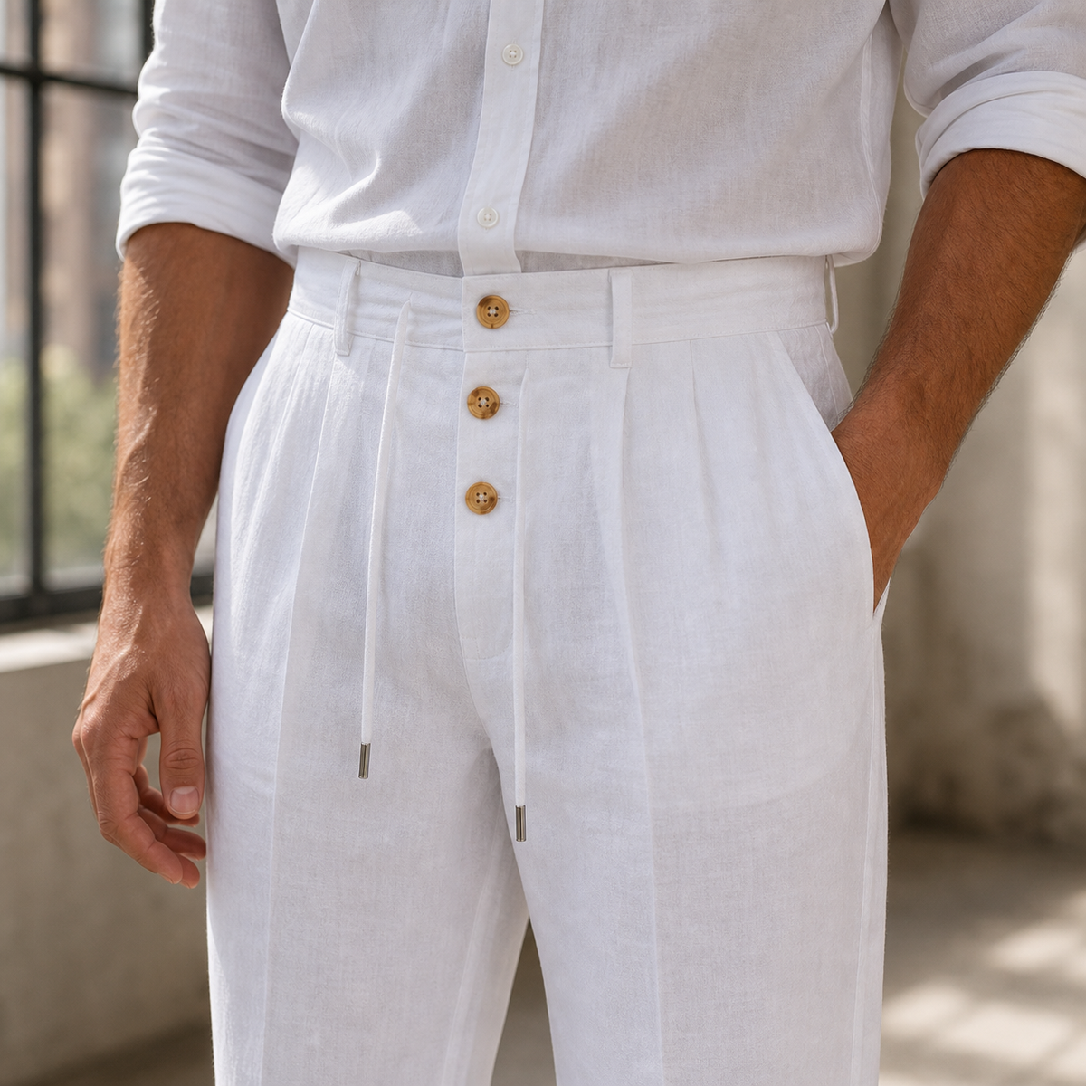 Blake Relaxed Pants - Lead Product Detail