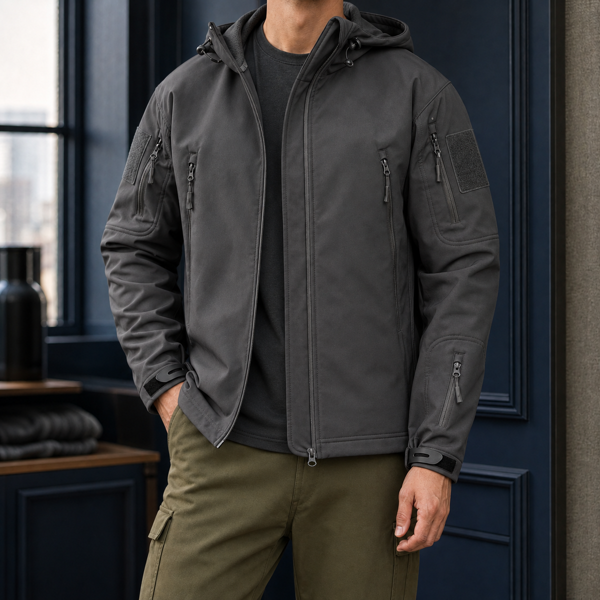 Nathan Tactical Jacket - Gray