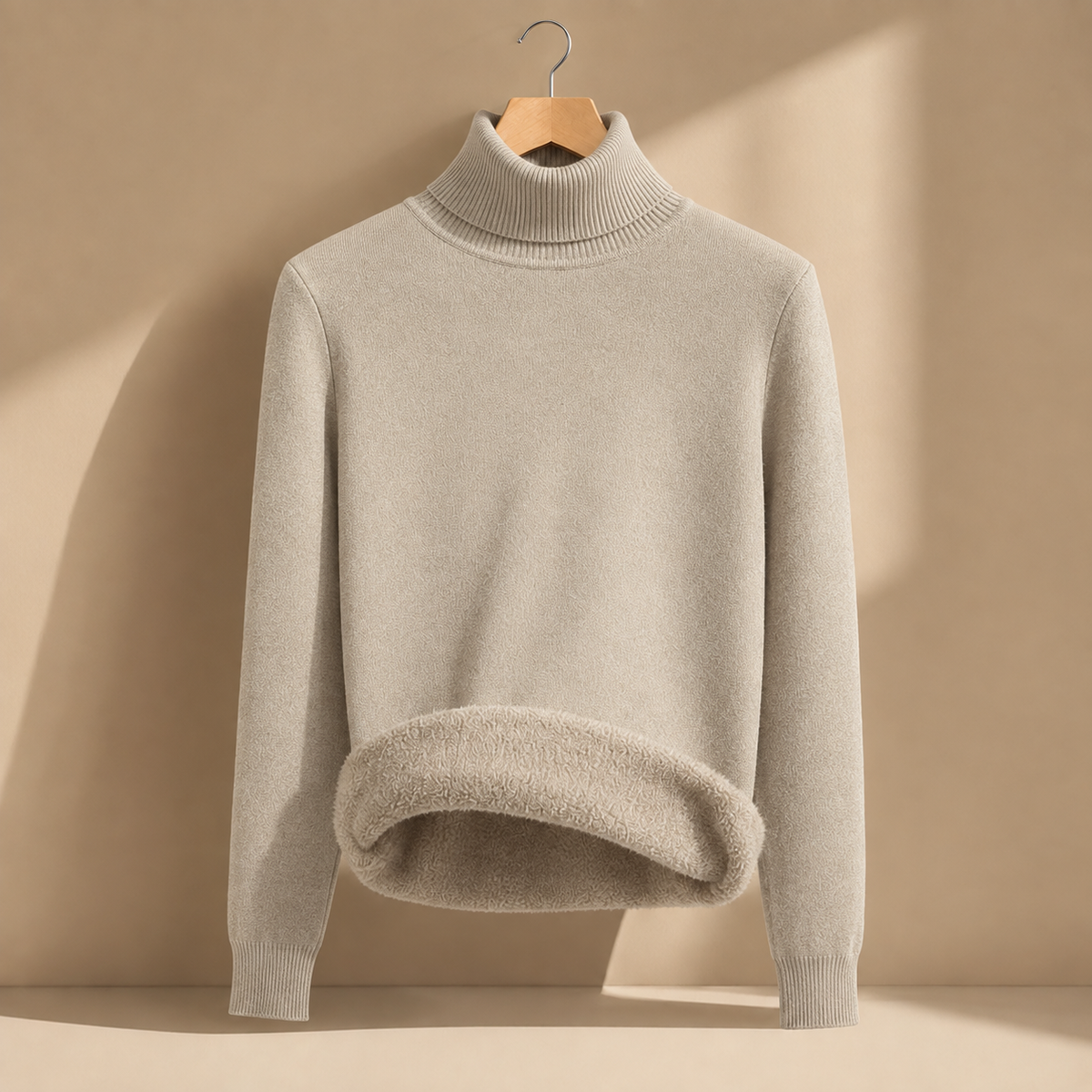 Samson Turtleneck Sweater - Khaki