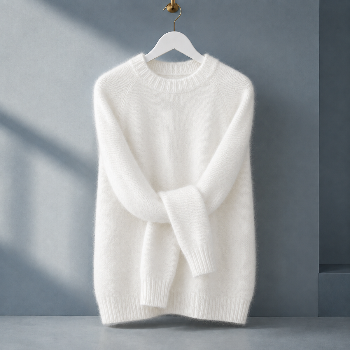 Tabitha-Jade Brushed Sweater - White
