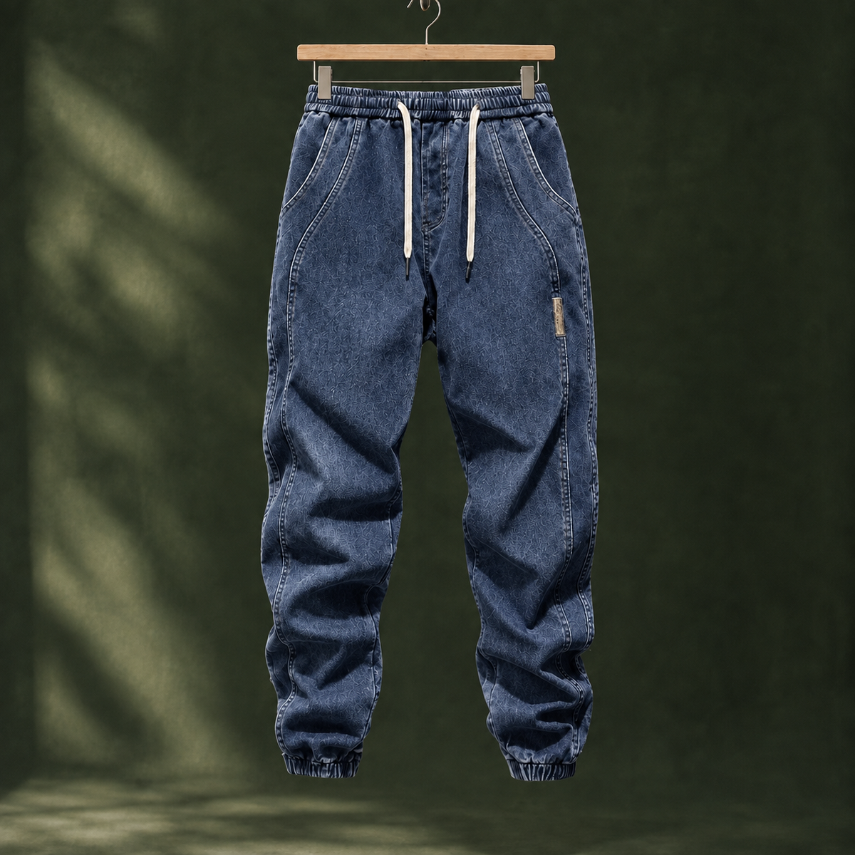 Isidore Tapered Joggers - Dark Blue
