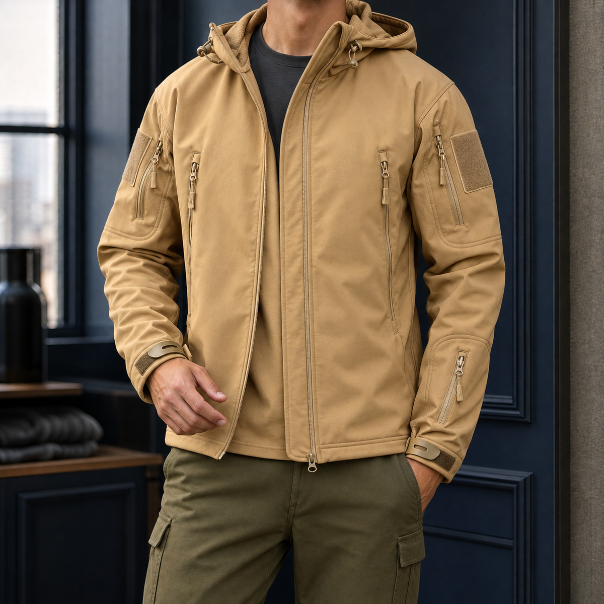 Nathan Tactical Jacket - Khaki