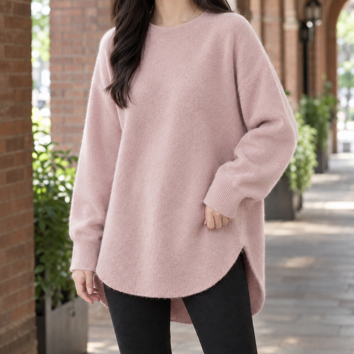 Carina Cashmere Sweater - Pink