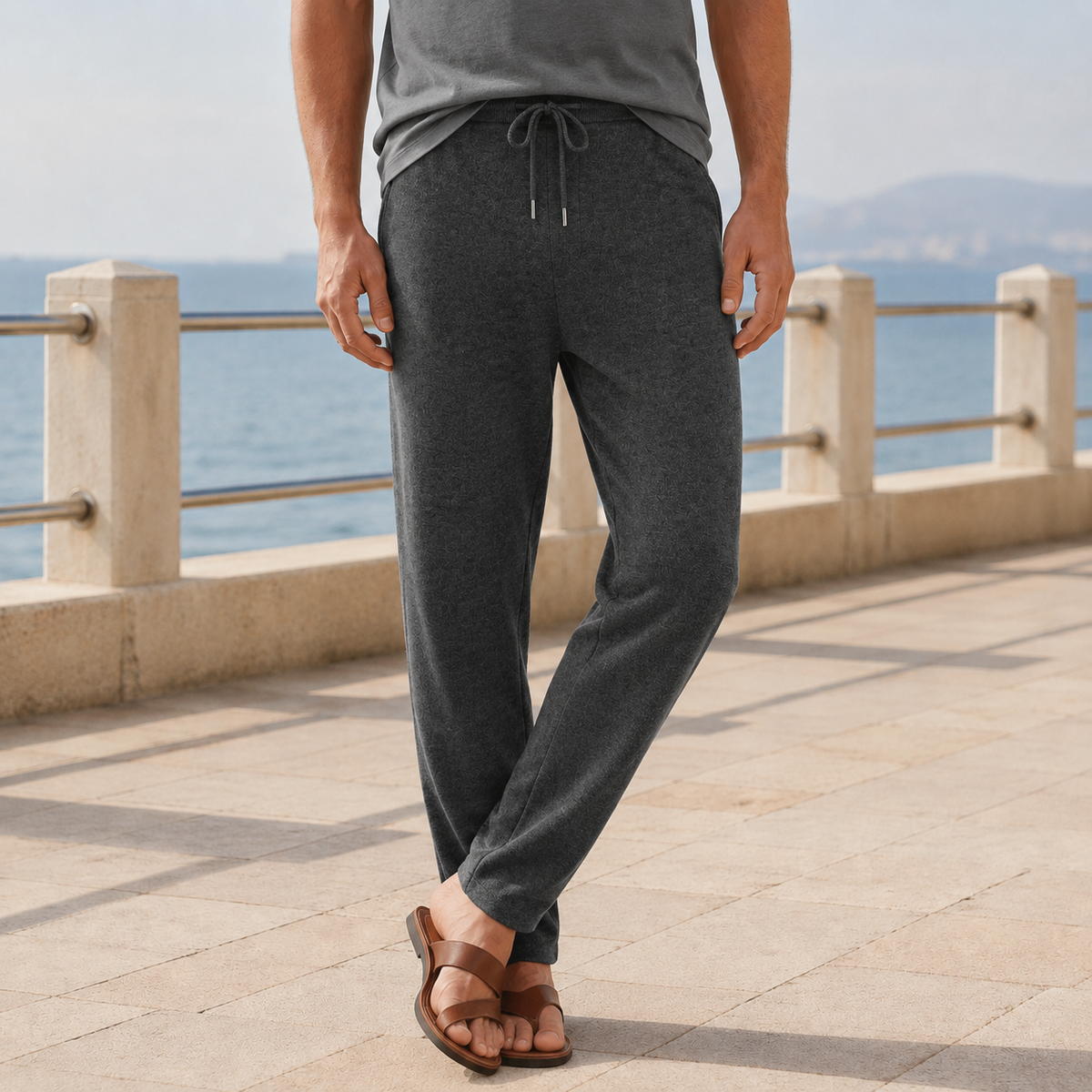 Wendell Tapered Pants - Dark Gray