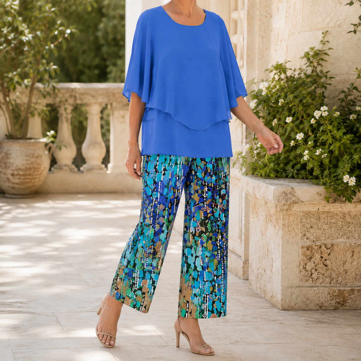 Darcy Flowy Set - Multicolor