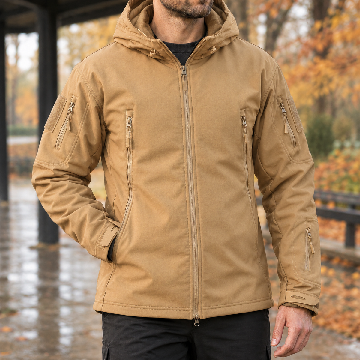 Montgomery Utility Jacket - Khaki