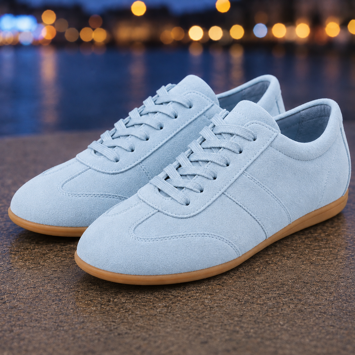 Roma Suede Sneakers - Blue